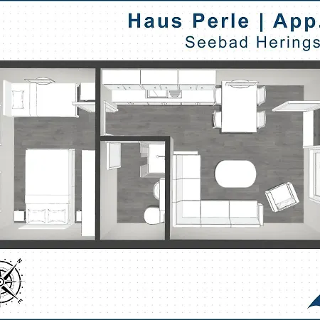 Haus Perle Whg 02 *